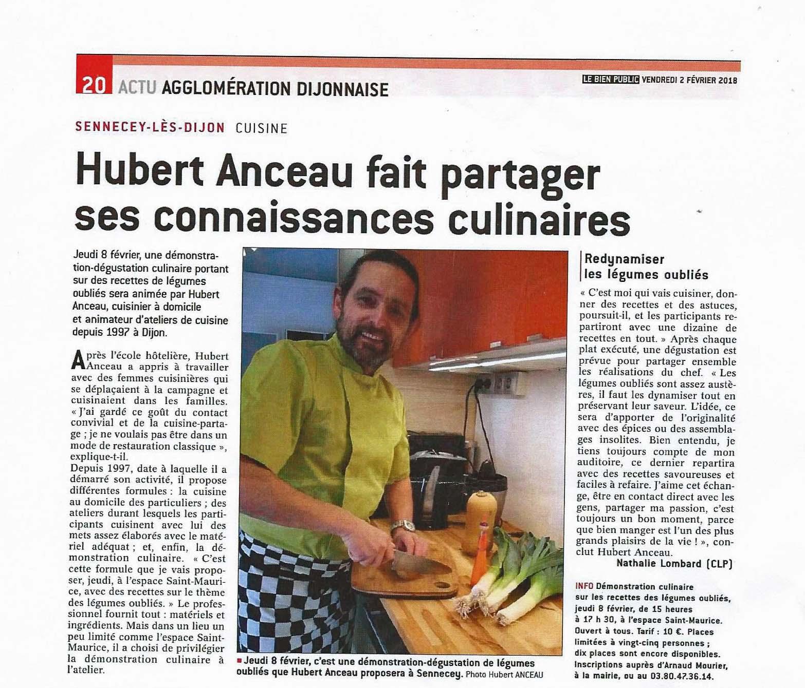 Demonstration culinaire